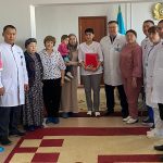 Джумабаева Меруерт Жолдасбайқызын «Алтын дәрігер» медалімен марапаттады.